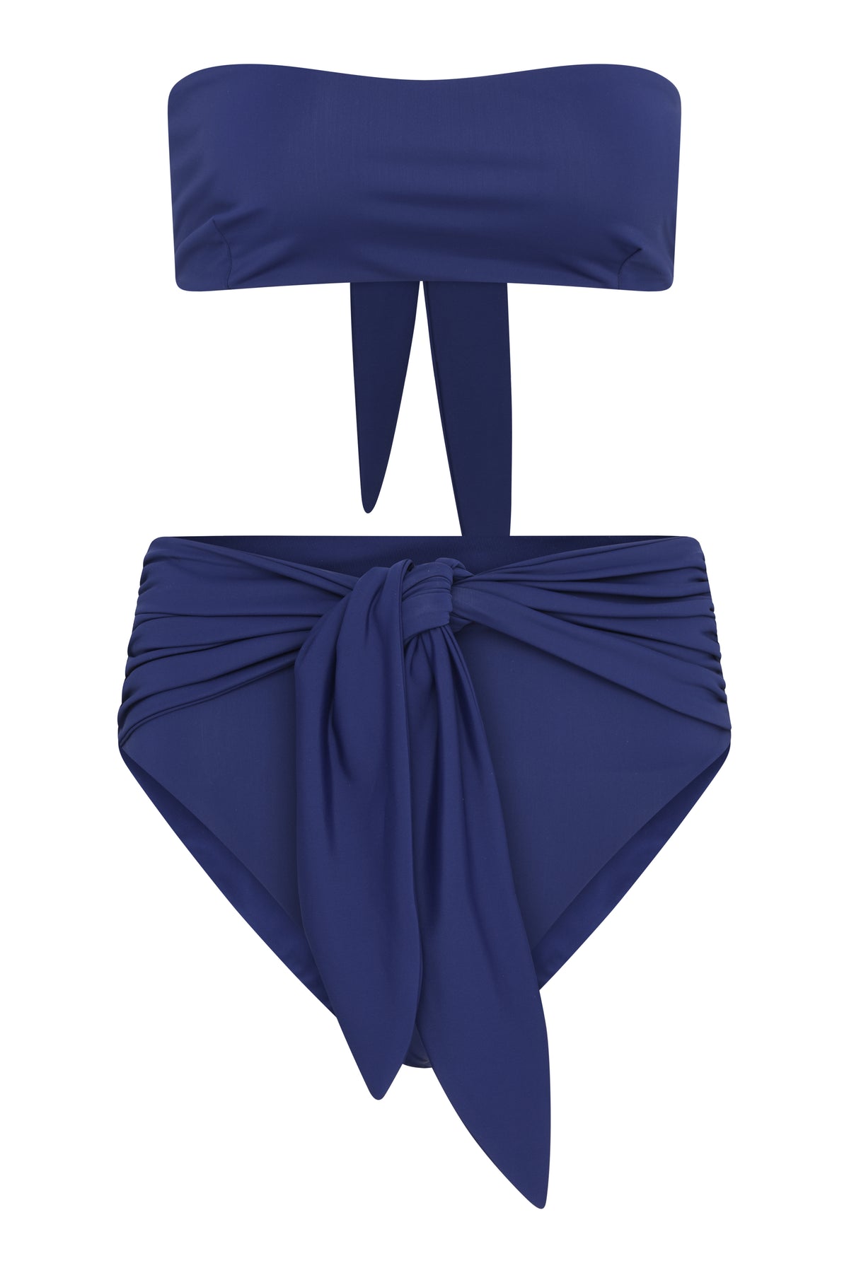 Dee Bandeau bikini top -Midnight Blue.